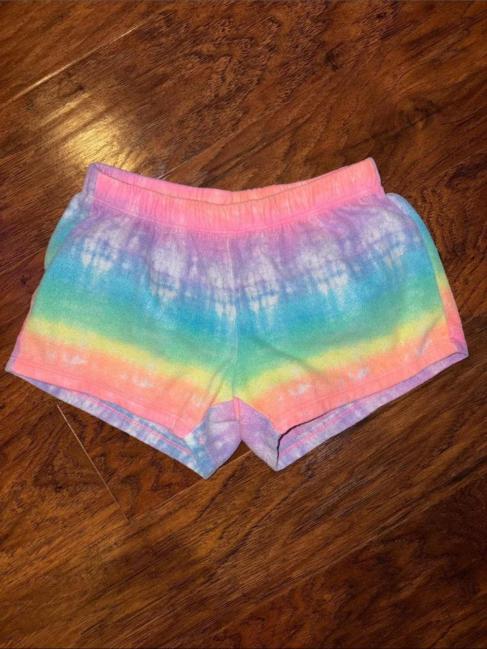 Panda Hooded Rainbow Tie-Dye Lounge Set Sonoma Youth S